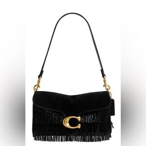 COACH
Tabby Medium Crystal Beaded Fringe Shoulder Bag 26